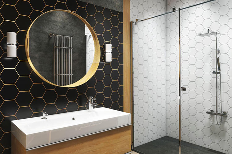 8 Reasons To Consider An Accent Tile Wall Behind Your Bathroom Mirror post